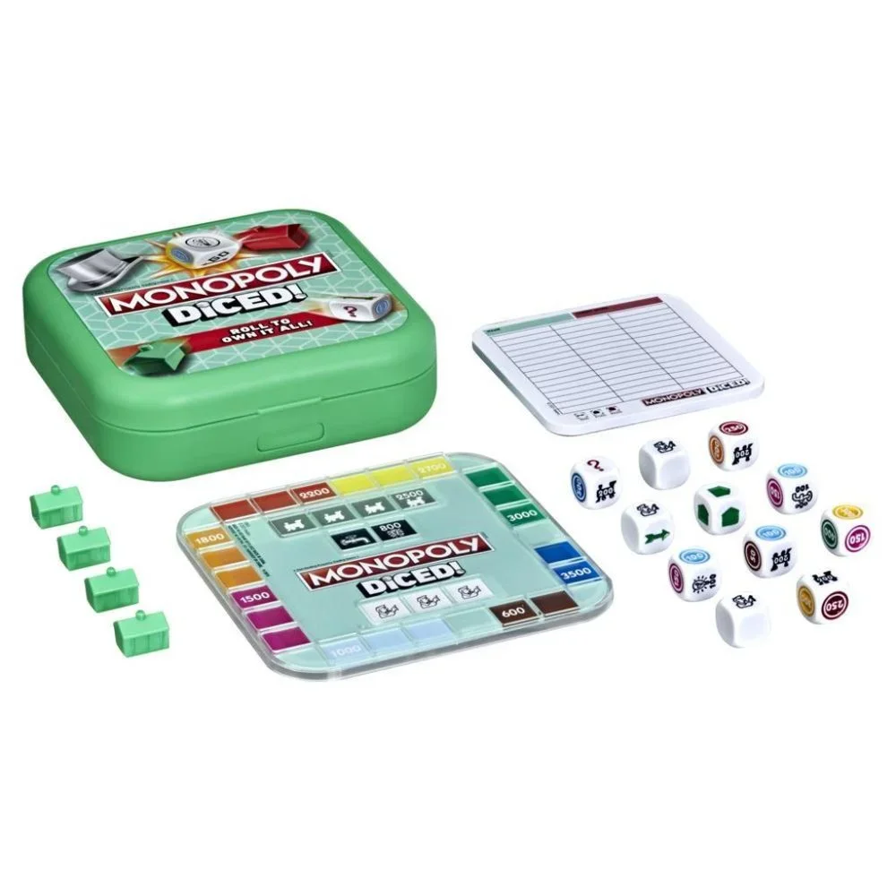 MONOPLOY DICED READY SET ROLL GAME. NEW IN BOX AGES 8 PLUS - Picture 3 of 4